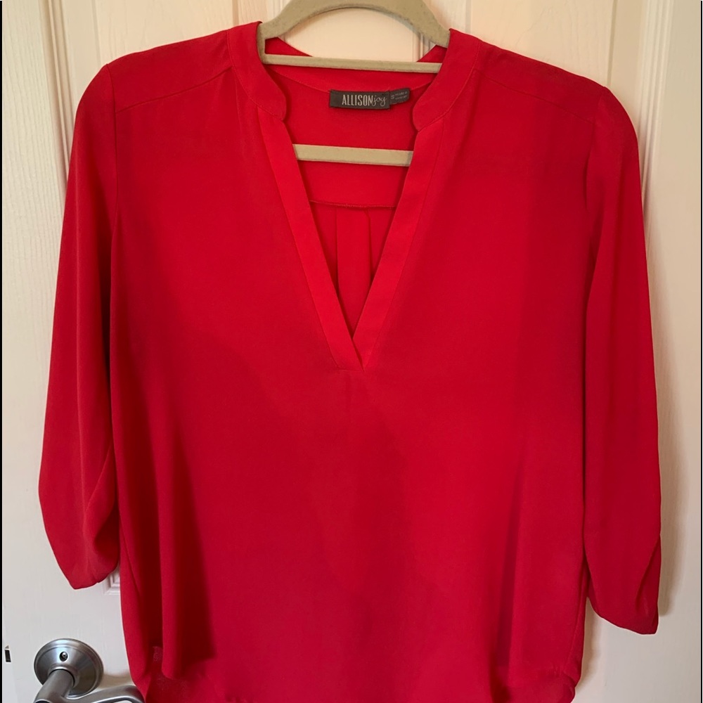Alison Joy V-Neck Blouse